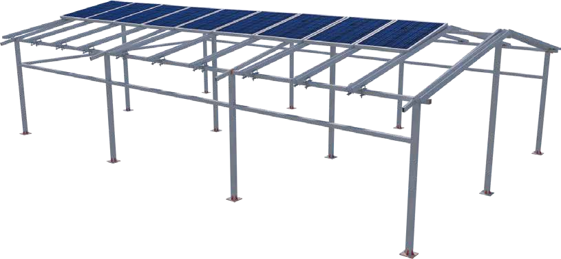 Elevated roof mounting